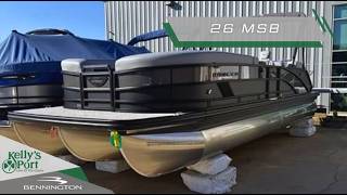NEW! 2026 Bennington 26 MSB-ESP | Yamaha 300 Power at Kelly's Port (www.Kelly'sPort.com)