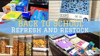 2022 BACK TO SCHOOL RESET / HOW TO SAVE TONS OF $ ON PAPERTOWELS! #swedishdishcloths #amazonfinds