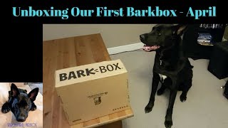 Barkbox Unboxing April 2018 - our first ever Barkbox New York Theme
