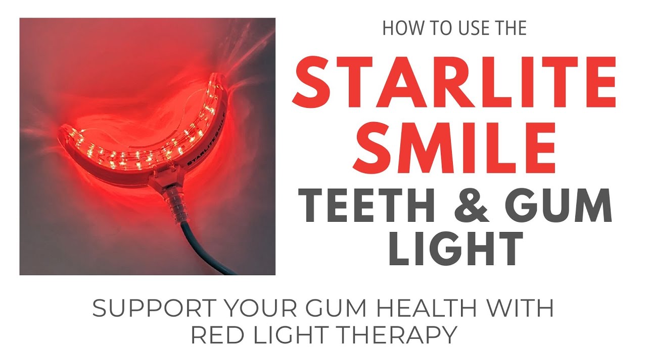 Starlite Smile | Red Light Therapy Device for Gum Health & Oral Hygiene