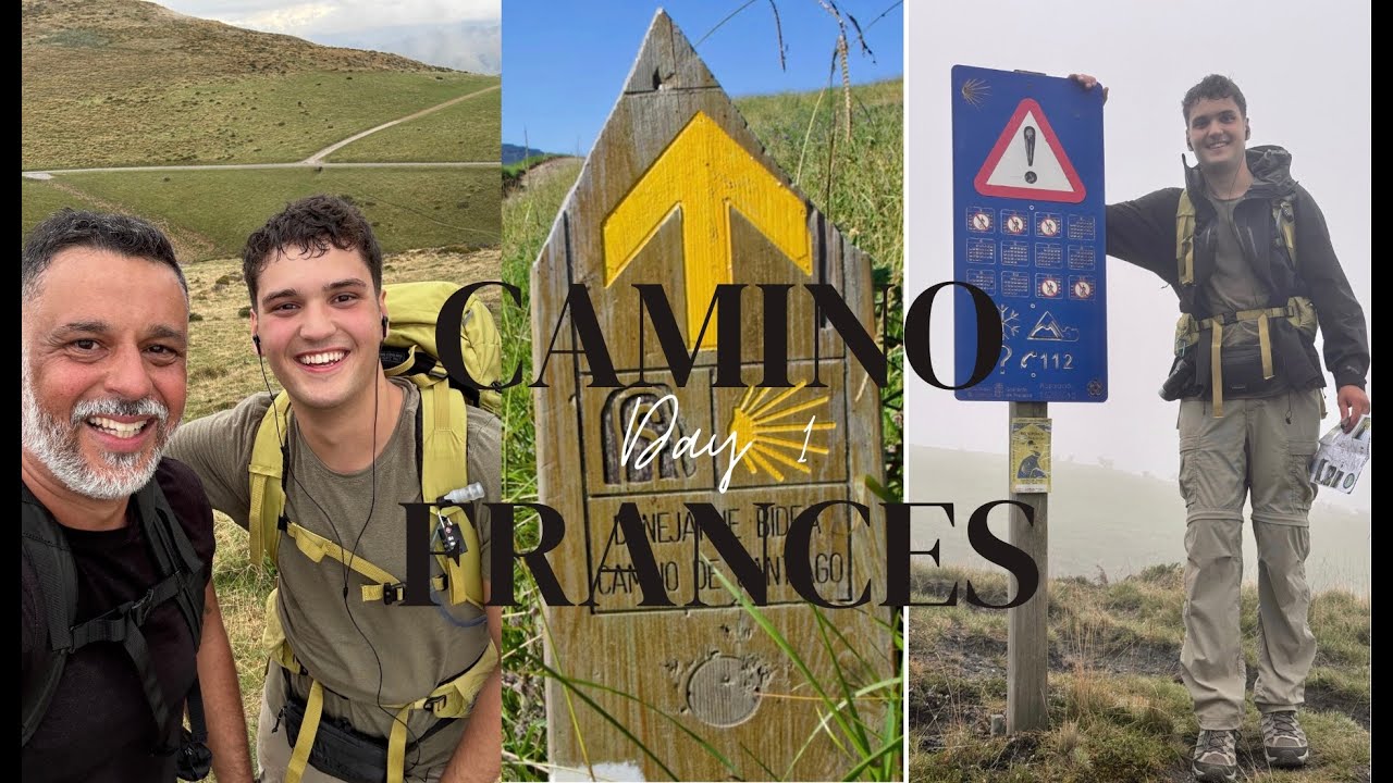 Day 1 Camino Francés: from Saint-Jean-Pied-de-Port over the Napoleon Route to Roncesvalles!