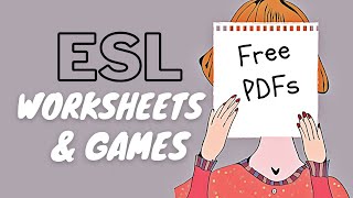 3 ESL Worksheets You Must Use for All Lessons! Fun Activities   Free PDFs