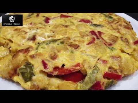 وصفة من المطبخ الاسباني ساهلة اقتصادية و بنييينة /tortilla espagnole