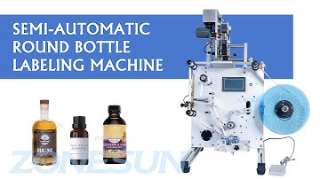 How To Use Semi-Automatic Round Bottle Labeling Machine?