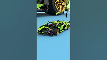 Lego Technic Lamborghini Sián Car Zoom Build 