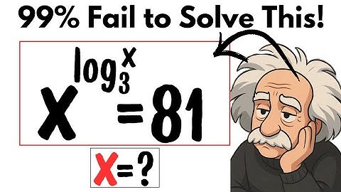 Indian  I can you solve this?? I Olympiad Math Exponential Problem