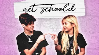 Alabama and Landon Barker Play 'Get School'd'