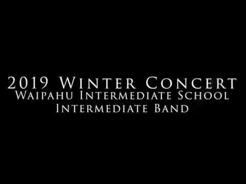 2019 Waipahu Intermediate School Winter Concert - Intermediate Band