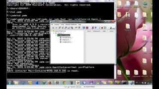 Message Transfer between two Plateform in Local Machine using JADE