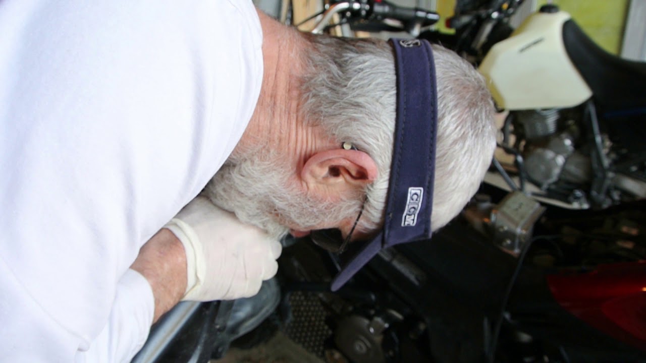 2014 DL650 VStrom Air Filter & Tank Removal