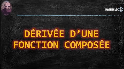 🔴MATHSCLIC COURS | FONCTIONS DE PLUSIEURS VARIABLES ~ DÉRIVÉE D