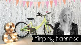 Pimp Dein Bike mit Nagellack! | Fahrrad aufmotzen | Marmorieren | DIY | KINNERTIED | #19