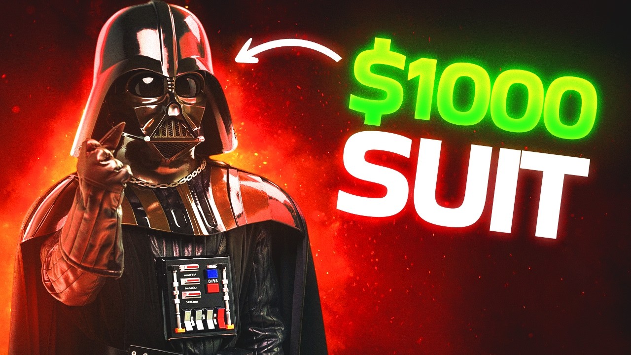 UNBOXING a $1000 Darth Vader Suit!