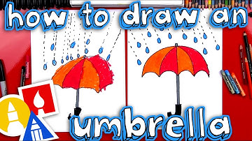 How To Draw An Umbrella