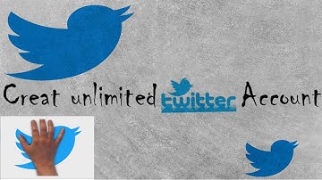 ✔ Creating Unlimited Twitter Account , Free | How to open twitter account | How To ©