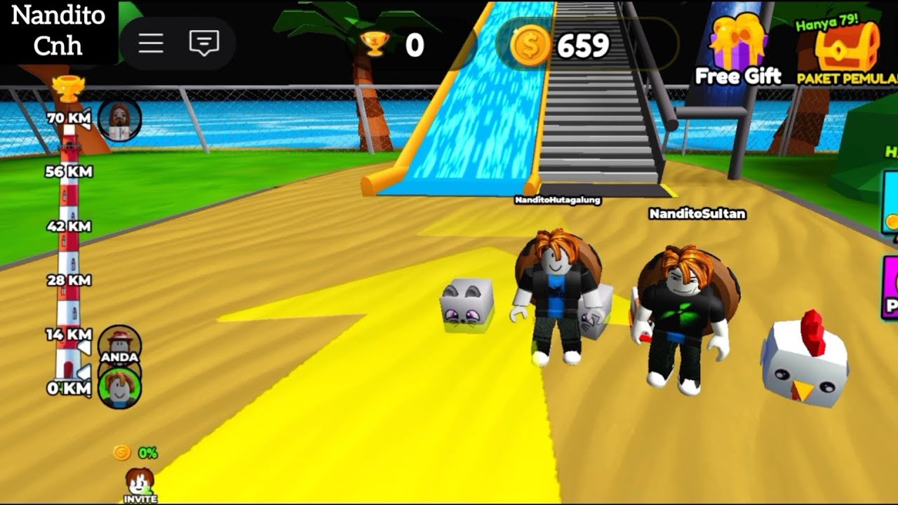 PANJAT DAN GESER | INI GAME MIRIP CLIMB AND JUMP TOWER BANGET TAPI SERU WAJIB DICOBA