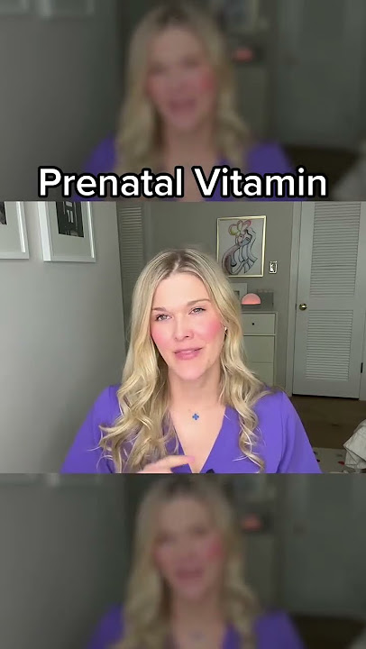 How do you choose a prenatal vitamin?  #shorts
