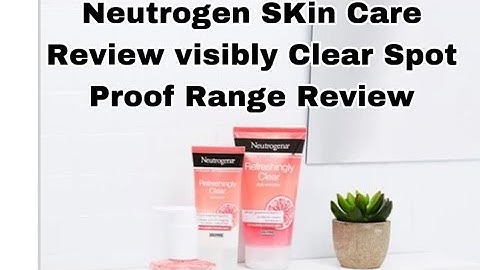 Neutrogena visibly skin stress review giá năm 2024