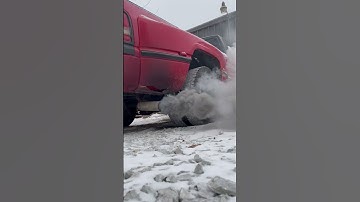 12 valve -1 degree cold start unplugged #cummins #coldstart #12valve #turbodiesel