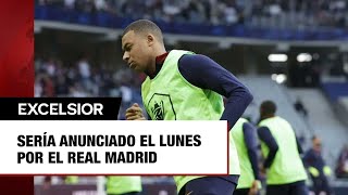 Kylian Mbappé sería anunciado el lunes por el Real Madrid, según L'Équipe