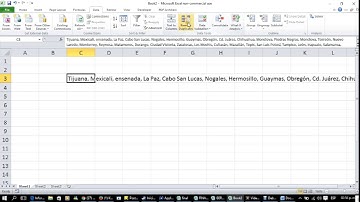Texto de word a excel