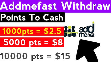 addmefast payment proof | addmefast withdraw money | addmefast earn money | addmefast points to cash