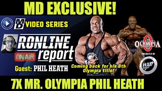 Exclusive Phil Heath Muscular Development 2020 Mr. Olympia Interview | 2020 Mr. Olympia