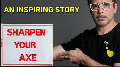 Sharpen your axe || Inspiring story || English subtitles ||