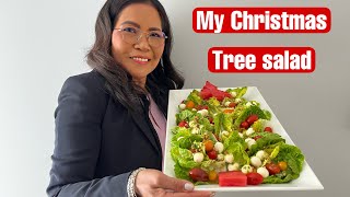 My Christmas Tree salad, received a lot of oohs and Ahhs at the table. by Myrna FILO and the dogs 27 views 1 year ago 5 minutes, 21 seconds