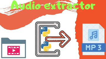 how to extract audio from a video with python