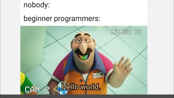 HOW TO PRINT HELLO WORLD????| level 1