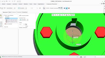 Flange coupling assembly Creo