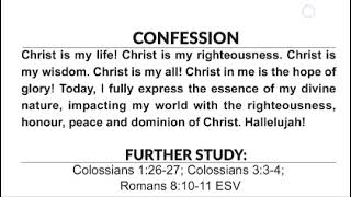 ⁣DAILY CONFESSION || PASTOR CHRIS OYAKHILOME