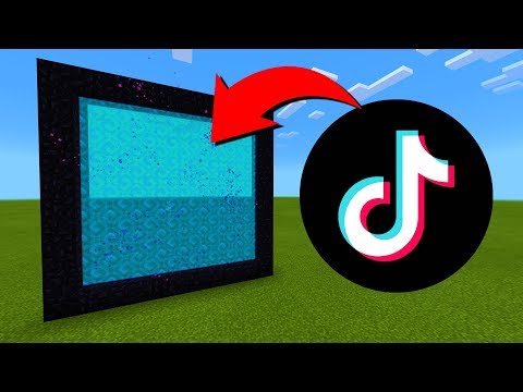 How To Make A Portal To The TikTok Dimension in Minecraft!