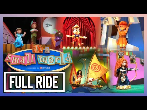 NEW “it’s a small world” Featuring Disney Characters, Tokyo Disneyland Ride Attraction POV 2018