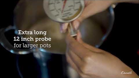 AHC2 Candy Deep Fry Dial Thermometer long probe Highlight