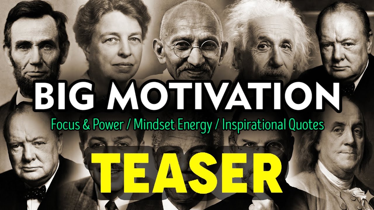🔥 BIG MOTIVATION [TEASER] 💎 MOTIVATION & INSPIRATIONAL QUOTES 🎯 HD Ultra Resolution