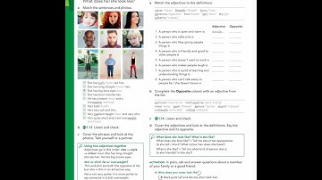 English File 4ed. Pre Intermediate. SB 1.14