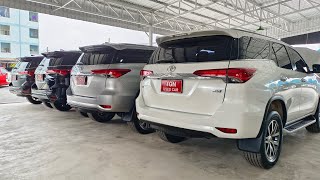 💥รีวิวอัพเดทสต๊อกรถ TOYOTA FORTUNER รถครอบครัว 7 ที่นั่งยอดนิยม📌