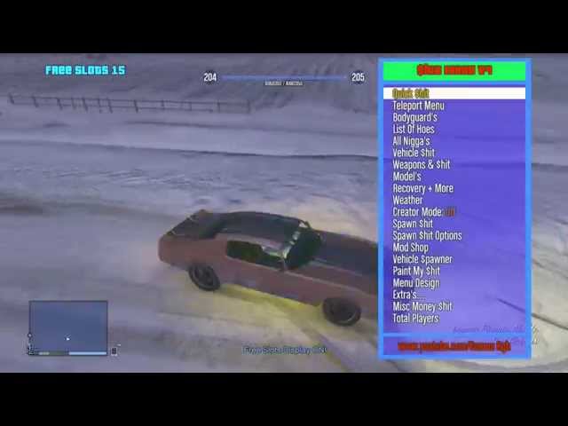 GTA 5 USB Mod Menu Updated 1.26 PS3