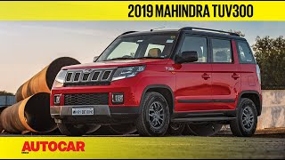 2019 Mahindra TUV300 Facelift | First Look Preview | Autocar India