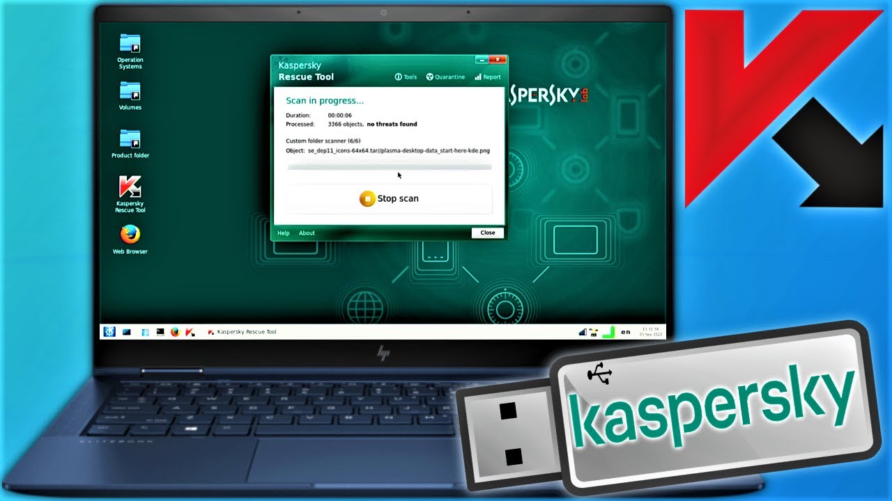 Kaspersky Antivirus Rescue Disk USB Guide 2022 - YouTube