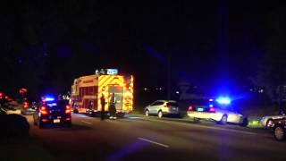 SCENE VIDEO: Man hit by car and killed while walking down Highway 501