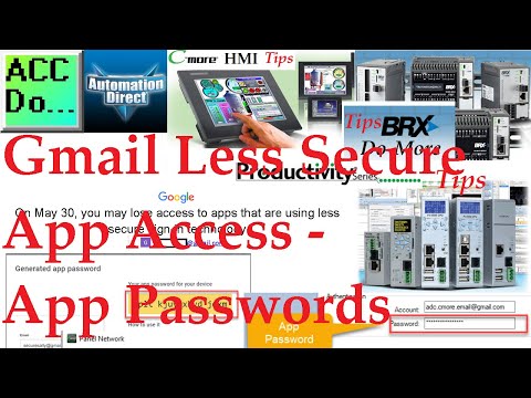 Gmail Less Secure App Access - App Passwords