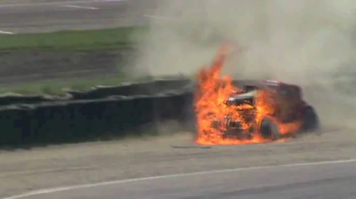 Mickel Motorsport - John Mickel crashes out of fir...