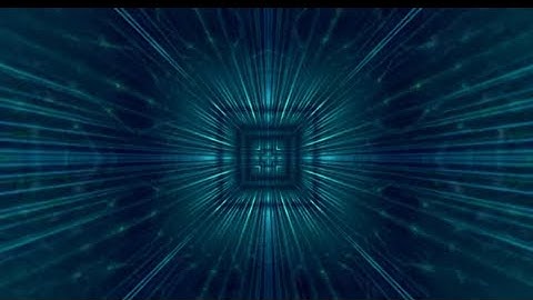 Square Shaped green black VJ Seamless Loop Tunnel | Animation Background | Video Only (1080 HD)