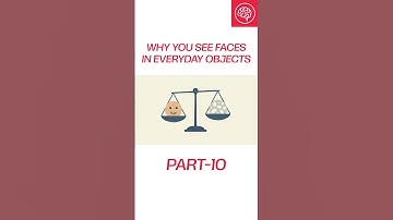 Part 10: Why You See Faces in Everyday Objects — The Mind-Blowing Brain Trick of #Pareidolia