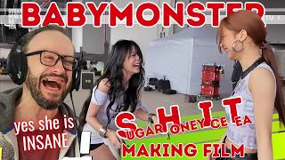 INSANITY and CHAOS again!! BABYMONSTER - 'SUGAR HONEY ICE TEA' M/V MAKING FILM reaction