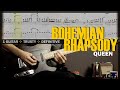 Bohemian Rhapsody 🔥 Guitar Cover Tab | Orig. Solo Lesson | Stage Arrangement | BT w/ Vocals 🎸 QUEEN