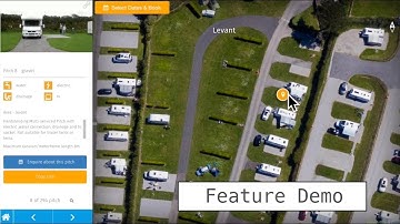 Make a Map Interactive maps - Campsite and Holiday Park Features demo